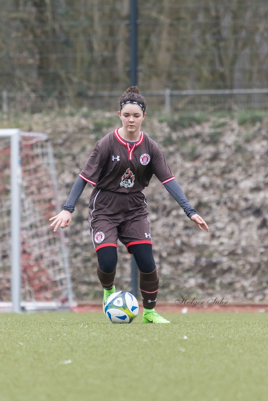 Bild 150 - B-Juniorinnen Walddoerfer - St.Pauli : Ergebnis: 4:1